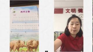 中华文化网络大课堂 --- 葫芦丝 （低音la的练习及乐曲“两只小象”）