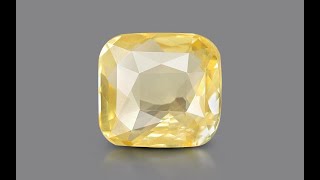 Yellow Sapphire - 5.44 carats