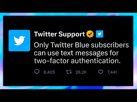 Twitter 2FA via SMS is now a paid feature