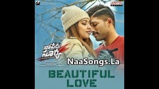 Beautiful love song lyrics || Naa Peru Surya Na illu India | Allu Arjun | Anu Immanuel | Vakkantham