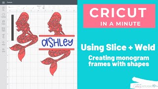 Monogram Frames in Cricut Design Space