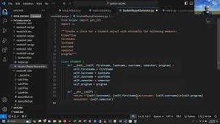 Python Programming - Module 6 Assignment - Student Report Generator - Spring 2024 Term 2