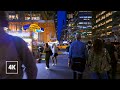 New York 4k - Manhattan - Night Walk - New York Walking Tour