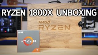 RYZEN UNBOXING! Check out the R7 1800X Reviewer's Kit from AMD