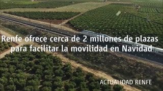 Dos millones de plazas para Navidad