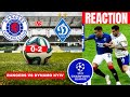 Rangers vs Dynamo Kyiv Live Stream Champions League Qualifier Football Match Score Highlights Vivo