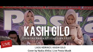 Lagu Kerinci Kasih Gilo (Cover) Nadia Afrilia | Live Pesta Musik Kerinci Jambi