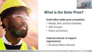 Solar Prize Round 7 Informational Webinar