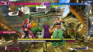 アシストコンボと必殺技ボタン連打(^_^)Street Fighter 6