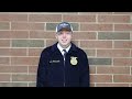 Bob Evans 2022 FFA Agricultural Education Grant Recipient: Alex