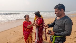 পুরীর সমুদ্রে স্নান করে সবাই যে এত খুশি হবে ভাবতে পারিনি |