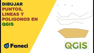 DIBUJAR PUNTOS, LINEAS Y POLIGONOS EN QGIS✅🌎