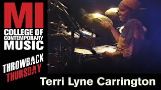 Terri Lyne Carrington Throwback Thursday From the MI Library