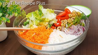 Healthy Vegan Salad Recipes | This Salad Is So Delicious You'll Want To Make it Again !