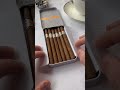 pov asmr sounds unboxing cutting and lighting the new egm cigarritos at the beaumont in london 😍