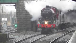 LMS Jubilee No. 45699 'Galatea' -The Winter Cumbrian Mountain Express (1Z45) - 27th Jan 2018