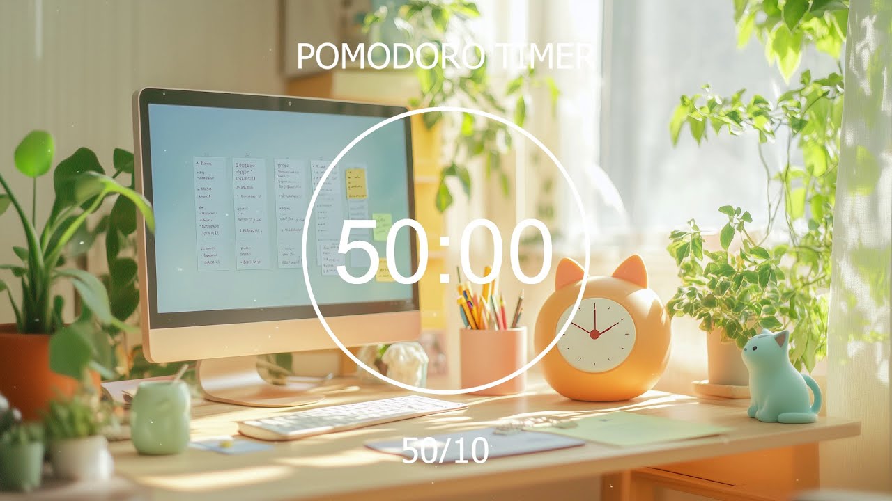 Stay Focused With Me рџ 50 10 Pomodoro Timer вђў Lofi Music For Deep Work
