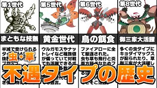 歴代ポケモンの不遇タイプの歴史