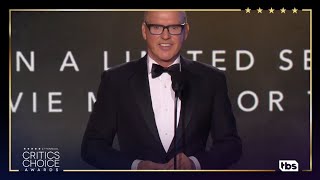 Michael Keaton: Award Acceptance Speech | 27th Critics Choice Awards | TBS
