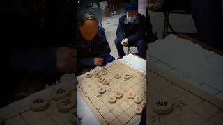 公園老頭當街挑戰棋王緊張！#象棋 #象棋對戰 #挑戰