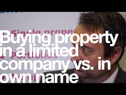 Buying property in a limited company vs. in own name Buying property in a limited company vs. in own name