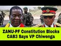 ZANU-PF Constitution Blocks CAB3 Says VP Chiwenga 