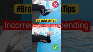 How to Fix Incorrect Knee Bending in Breaststroke | Swim Faster and More Efficiently