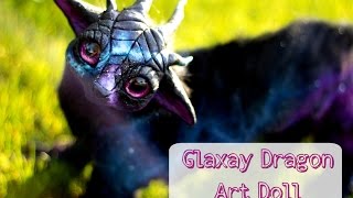 DIY Galaxy Dragon Art Doll Tutorial