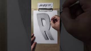 Cool Trick Art Drawing 3D on paper   Anamorphic illusion   Draw step by step   21