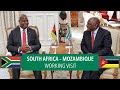 President Cyril Ramaphosa co-chairs South Africa-Mozambique Bi-National Commission.
