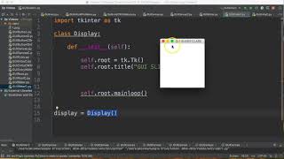PYTHON3 TKINTER - GUI SLIDER (CLASS)