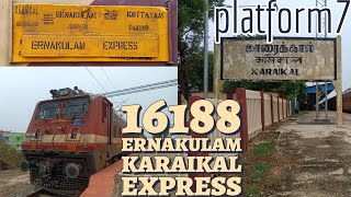 Train Journey | Palakkad to Karaikkal by 16188 Ernakulam Karaikal Express