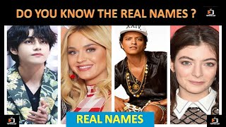 REAL NAMES OF POPULAR SINGERS PART 1