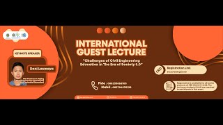 INTERNATIONAL GUEST LECTURE