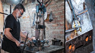 Technical Man Making Electric Wire Cable Plug with Molding Machine | Electrical Components
