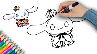 💗Come disegnare Cinnamoroll da hello kitty sanrio