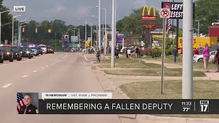 Sgt. Proxmire Continued Funeral Procession