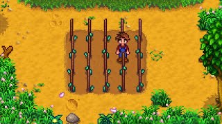 Problem With Trellis In Stardew Valley