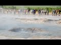 strokkur geyser. iceland july 2012. video 2