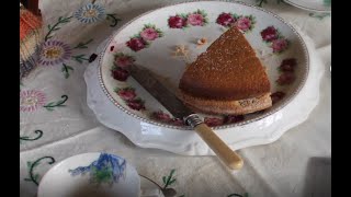 No margarine or butter! Well you can still make a delicious cake.