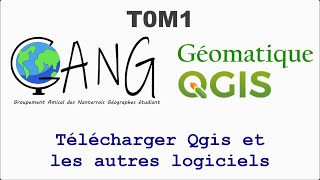 T0M1 - Télécharger Qgis et les autres logiciels