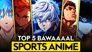 Best Sports Anime | Top 5 Most Badass Sports Anime In Hindi || #Sportsanime