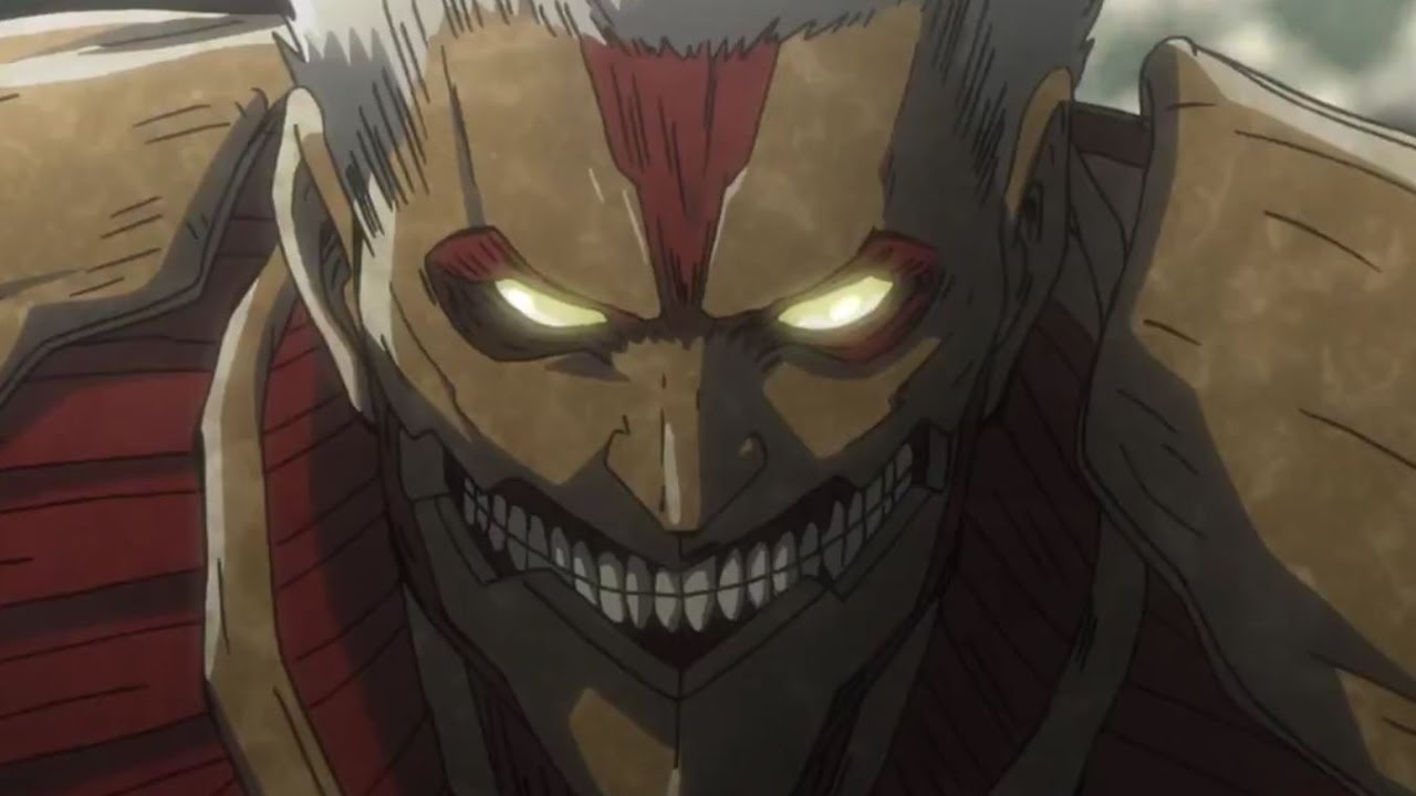 ATTACK ON TITAN SEASON 2 EPISODE 32: EREN TITAN FORM VS THE ARMOR TITAN ...