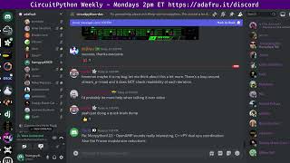 CircuitPython Weekly Meeting for June 03, 2024 @circuitpython #circuitpython #adafruit