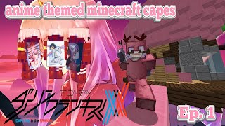 Darling in the Franxx themed Minecraft Capes 1.7 - 1.16