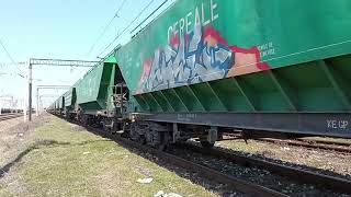 Grain Train in Station - Brazi 2021