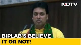 Prime Minister Narendra Modi Reportedly Summons Tripura's Biplab Deb Over Controversial Remarks