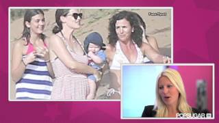 Jennifer Suits Up For a Beach Day With Samuel, Seraphina, and Violet