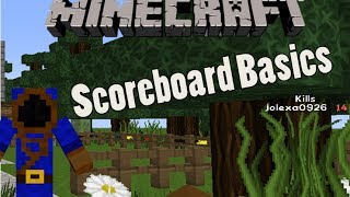 Minecraft Basic Scoreboard Set-Up Tutorial!