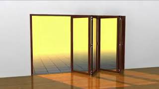 Centor F3 Bottom Rolling System for folding doors